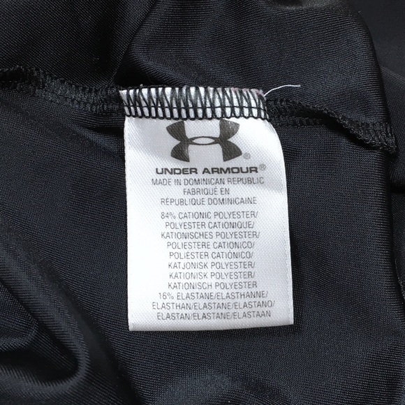 Under Armour Top Athletic Shirt Size S Black - Picture 7 of 8